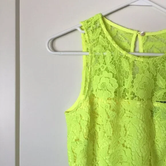 Women’s J. Crew Collection Yellow Dress Size 2 - Picture 2 of 6